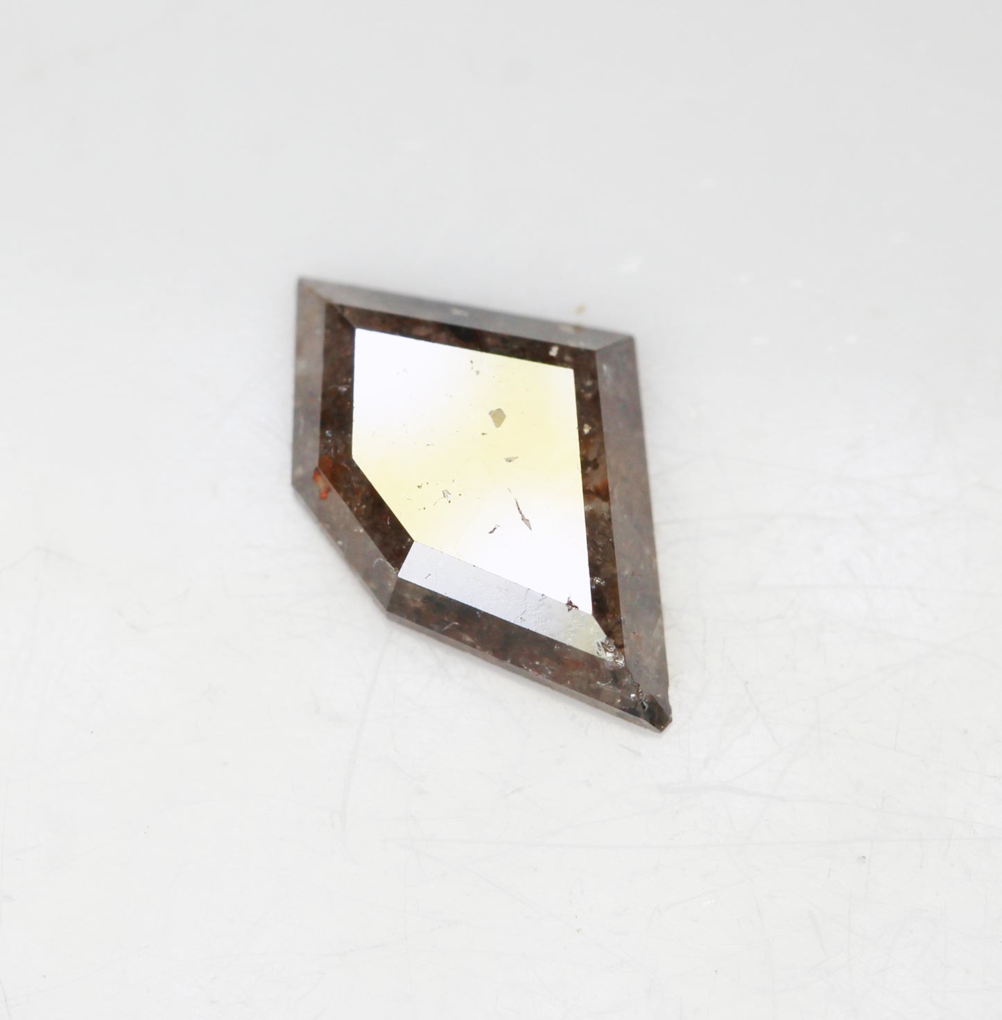 0.83 ct Natural Loose Brown Antique Shape Diamond NJ252 for Valentine gift