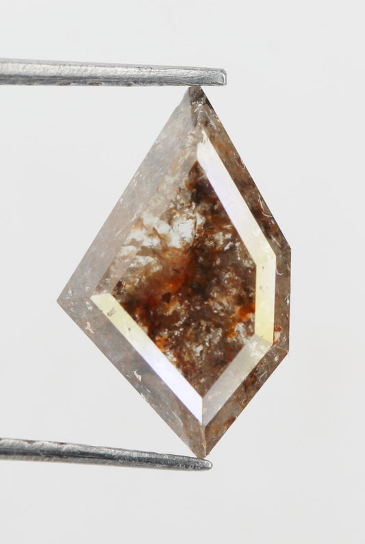 0.83 ct Natural Loose Brown Antique Shape Diamond NJ252 for Valentine gift