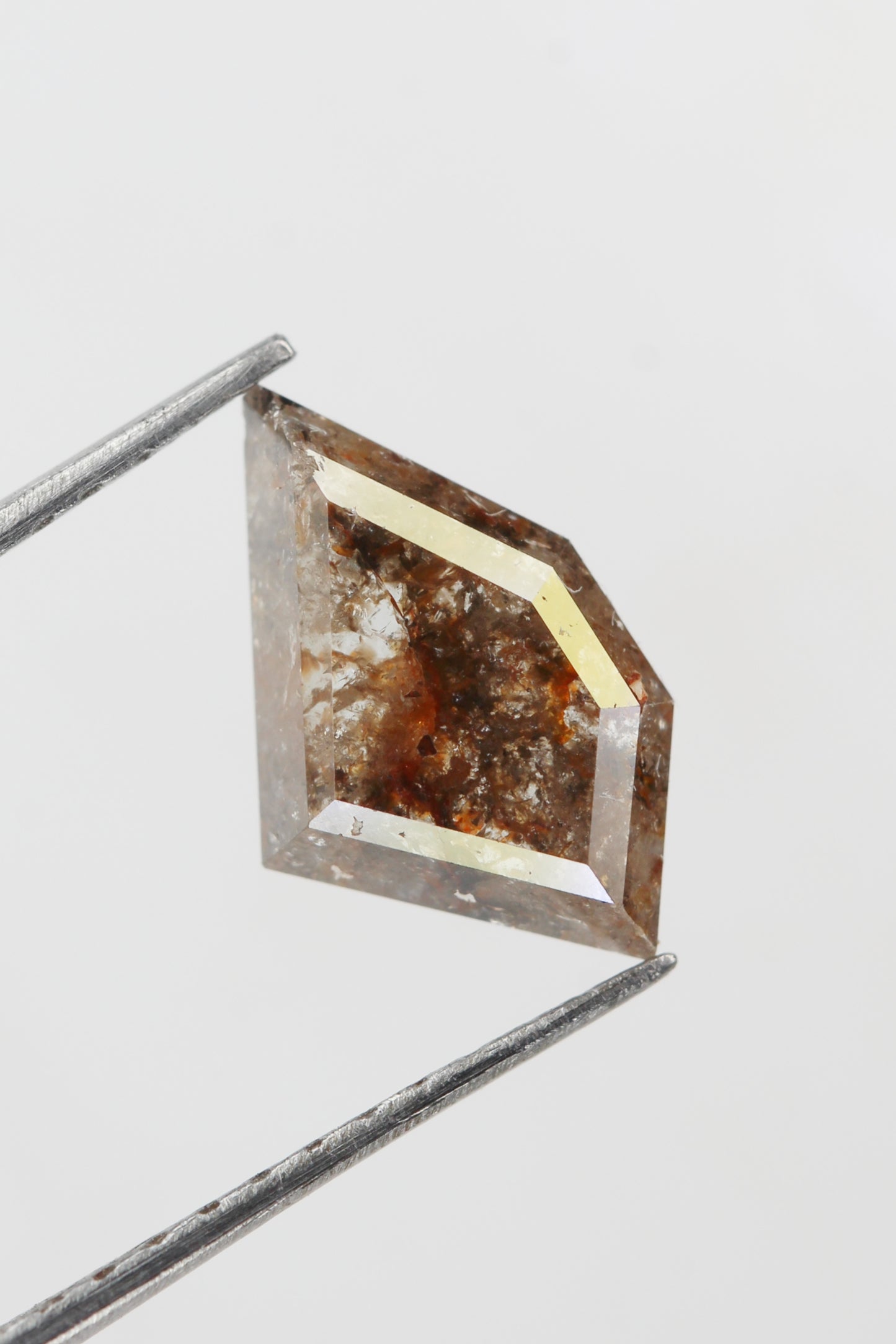 0.83 ct Natural Loose Brown Antique Shape Diamond NJ252 for Valentine gift