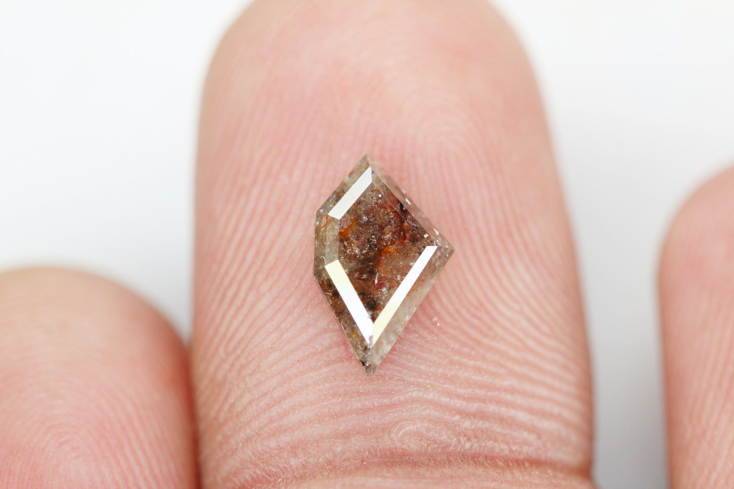 0.83 ct Natural Loose Brown Antique Shape Diamond NJ252 for Valentine gift