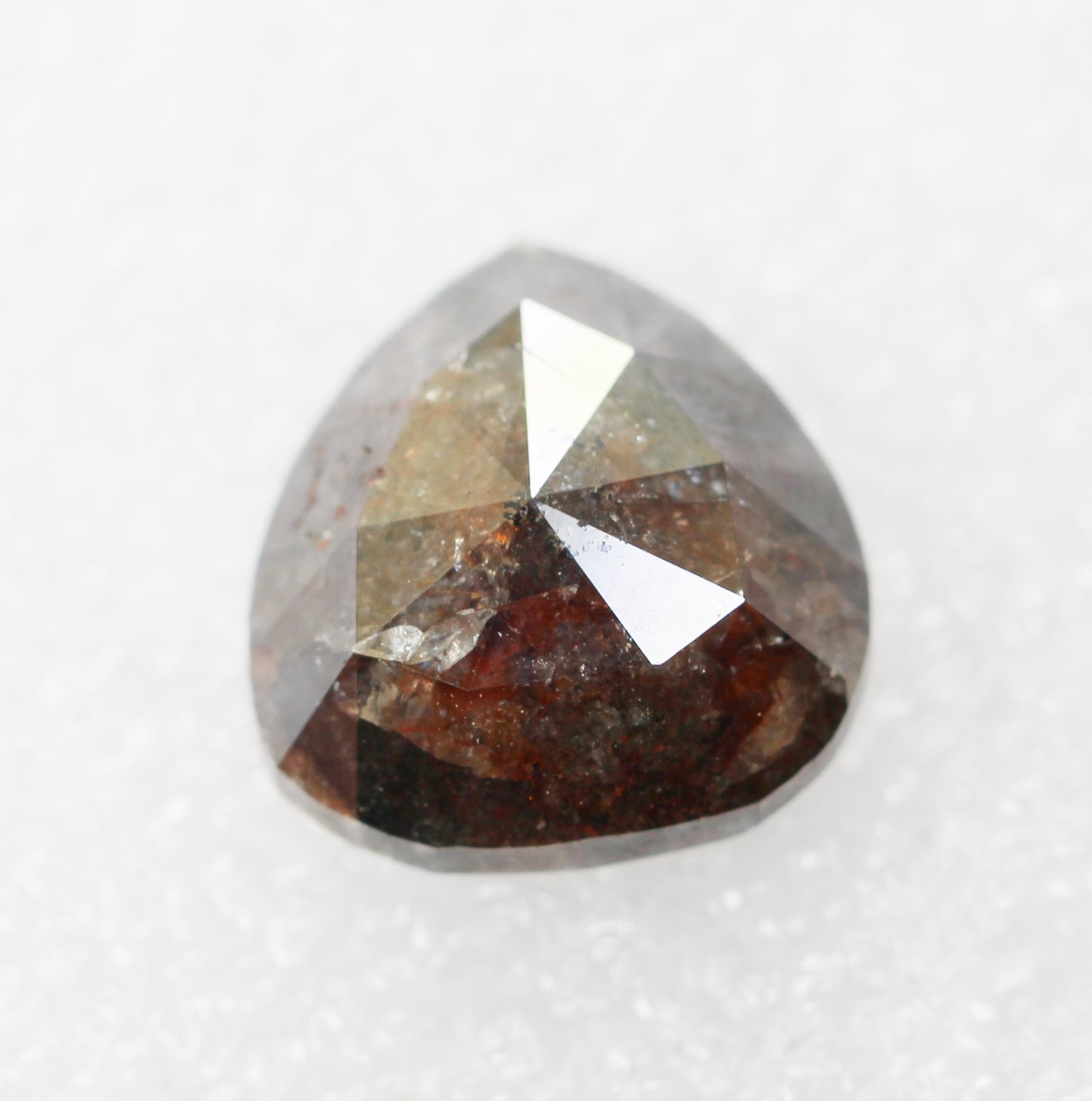 8.15 Ct Natural Loose Diamond, Pear Diamond, Brown Diamond, Polished Diamond, Real Diamond, Rustic Diamond, Antique Diamond NJ470