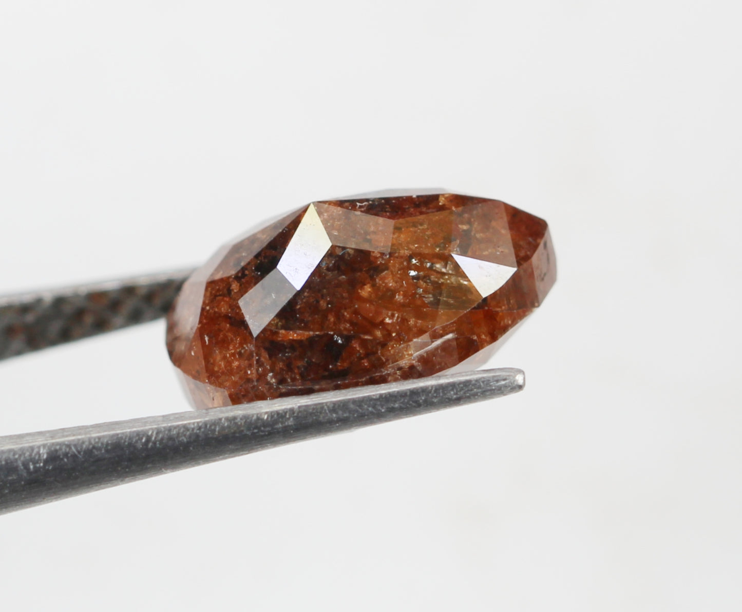 3.26 Ct Natural Loose Diamond, Pear Diamond, Brown Diamond, Polished Diamond, Real Diamond, Rustic Diamond, Antique Diamond NJ477