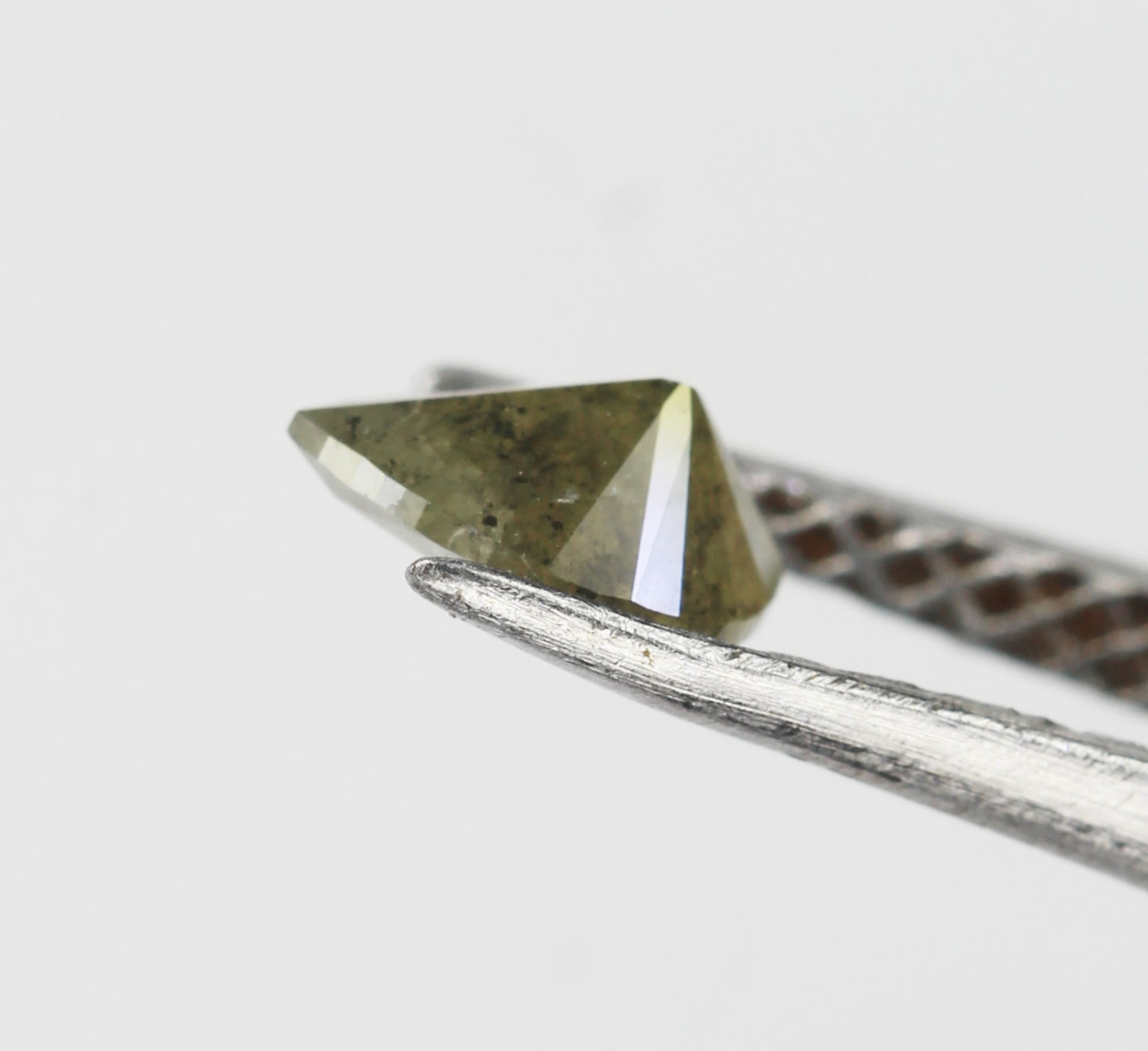 0.25 CT 5.0 X 3.4 MM Natural Fancy Diamond Pear Shape Diamond Fancy Color Pear cut Loose Diamond Green Diamond Real Diamond NJ789